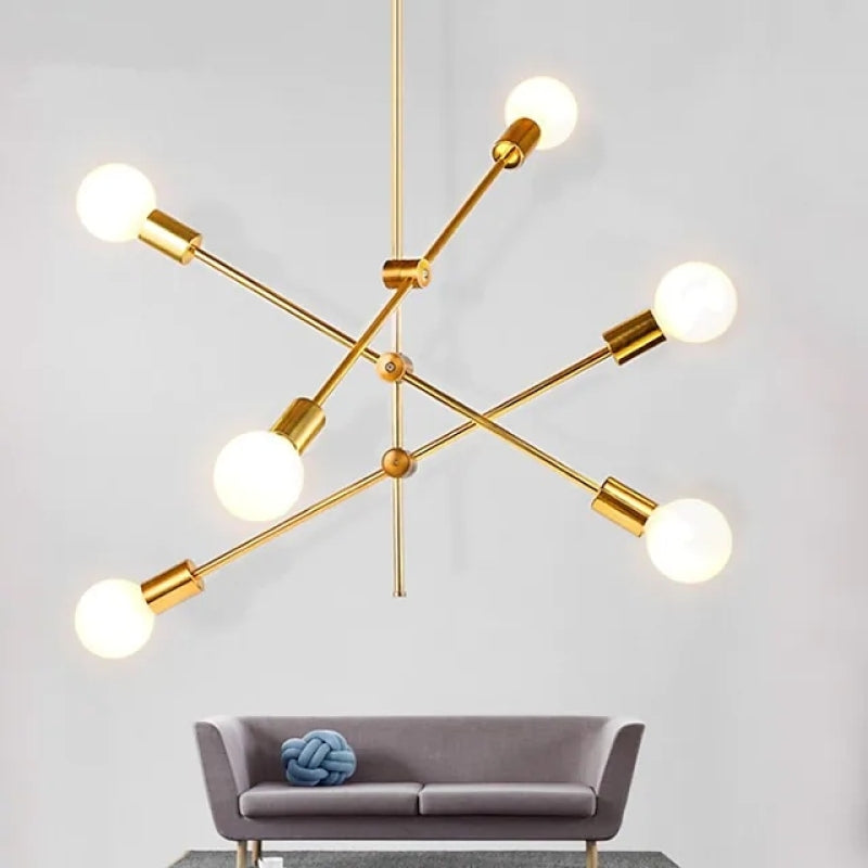 Valentina Lustre Linéaire Moderne, Métal, Doré, Bureau - Neutralighting