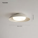 Arisha Plafonnier Chapeau Noridique, Métal/Acrylique, Blanc, Salon - Neutralighting