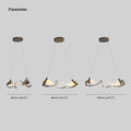 Arisha Suspension Linéaire Minimaliste, Metal, Blanc/Brun, Chambre - Neutralighting