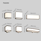 Ray Applique Minimaliste Rectangulaire Moderne, Câble/Solaire, Acrylique, Noir/Blanc, Jardin - Neutralighting