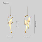 Arisha Suspension Led Modern l'Oiseau - Neutralighting