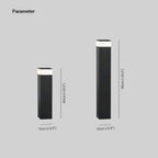 Ray Moderne LED Lampadaire Extérieure Noir Métal Allée Cour - Neutralighting