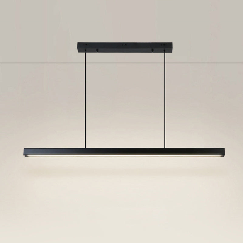 Ray Suspension Linéaire Moderne, Métal, Noir/Blanc, Salon - Neutralighting