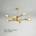Ritta Suspension Bulle Transparente, Tête 6/8 - Neutralighting
