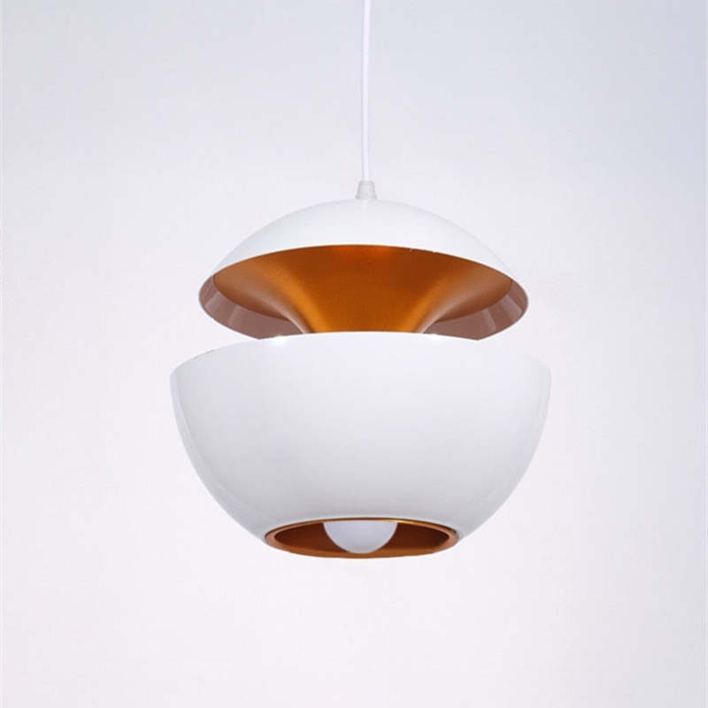 Arisha Suspension LED, Noir & Blanc, D 25/35CM - Neutralighting
