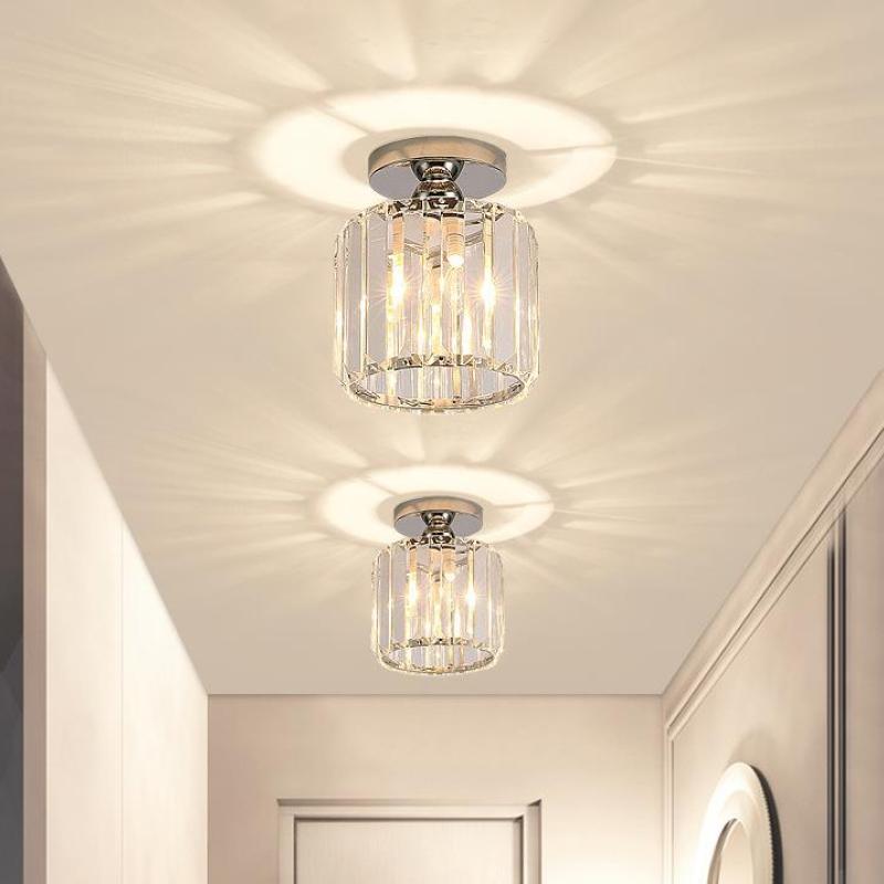 Stonel Plafonnier Carré/Rond Moderne.Cristal. Noir/Argent/Or. Salon - Neutralighting