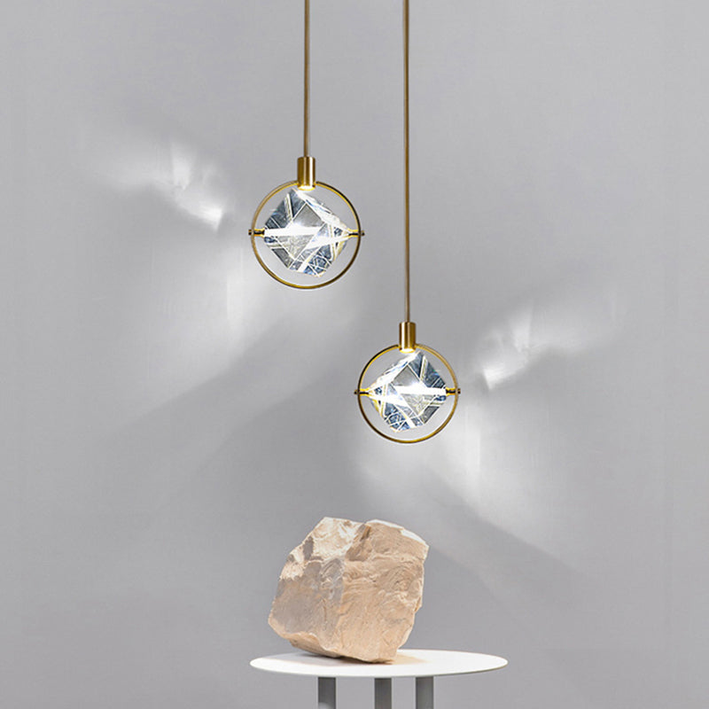 Kristy Suspension Luxe Moderne Métal/Cristal Salle à manger - Neutralighting