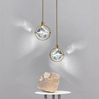 Kristy Suspension Luxe Moderne Métal/Cristal Salle à manger - Neutralighting