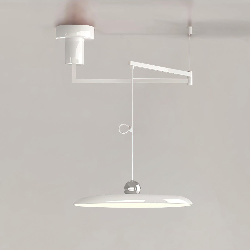 Flux Suspensions Morandi à Bras Réglables - D 40 cm - Blanc - Blanc Chaud