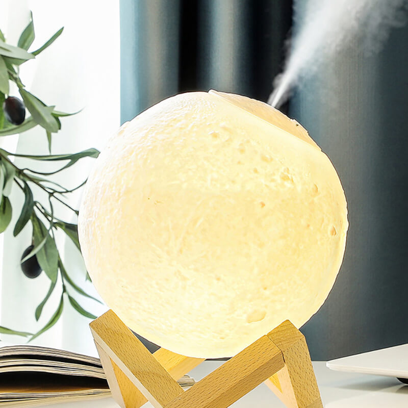 Lampe Lune Intelligente Maxence Symphonie - Présence Décorative & Harmonie Intérieure