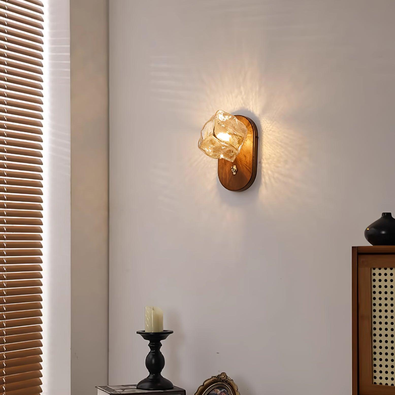 Ice Applique Murale Cubes Cube Facetté - Neutralighting