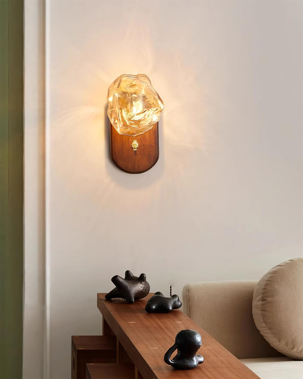 Ice Applique Murale Cubes Cube Facetté - Neutralighting