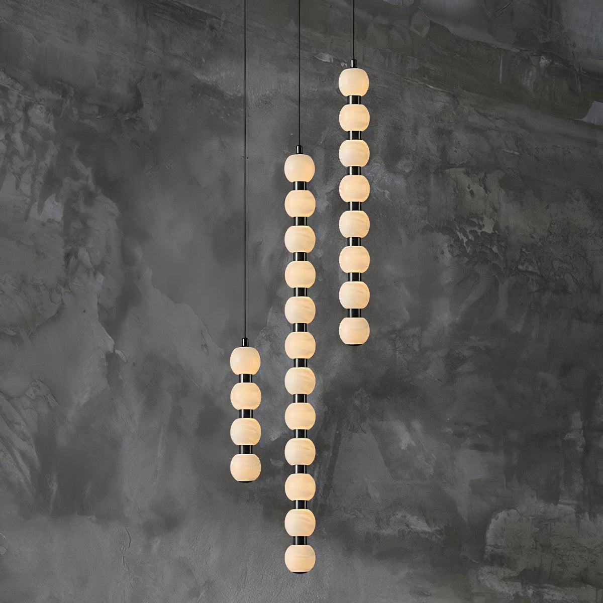 Lyra Suspension Moderne en Albâtre - Neutralighting