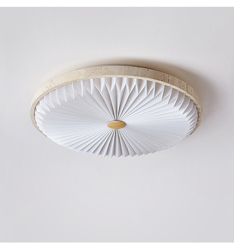 Ciloraris Lumière de Plafond Texturée en Travertin - Neutralighting