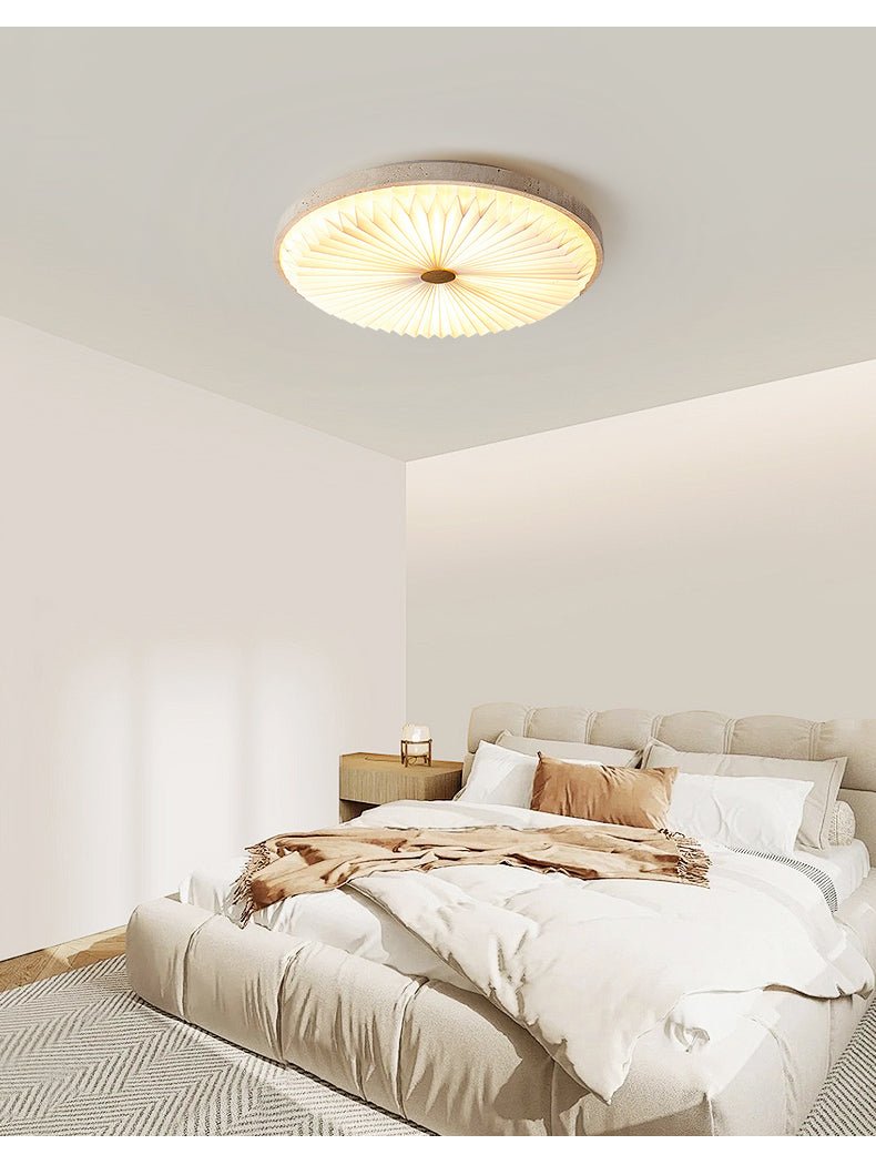 Ciloraris Lumière de Plafond Texturée en Travertin - Neutralighting