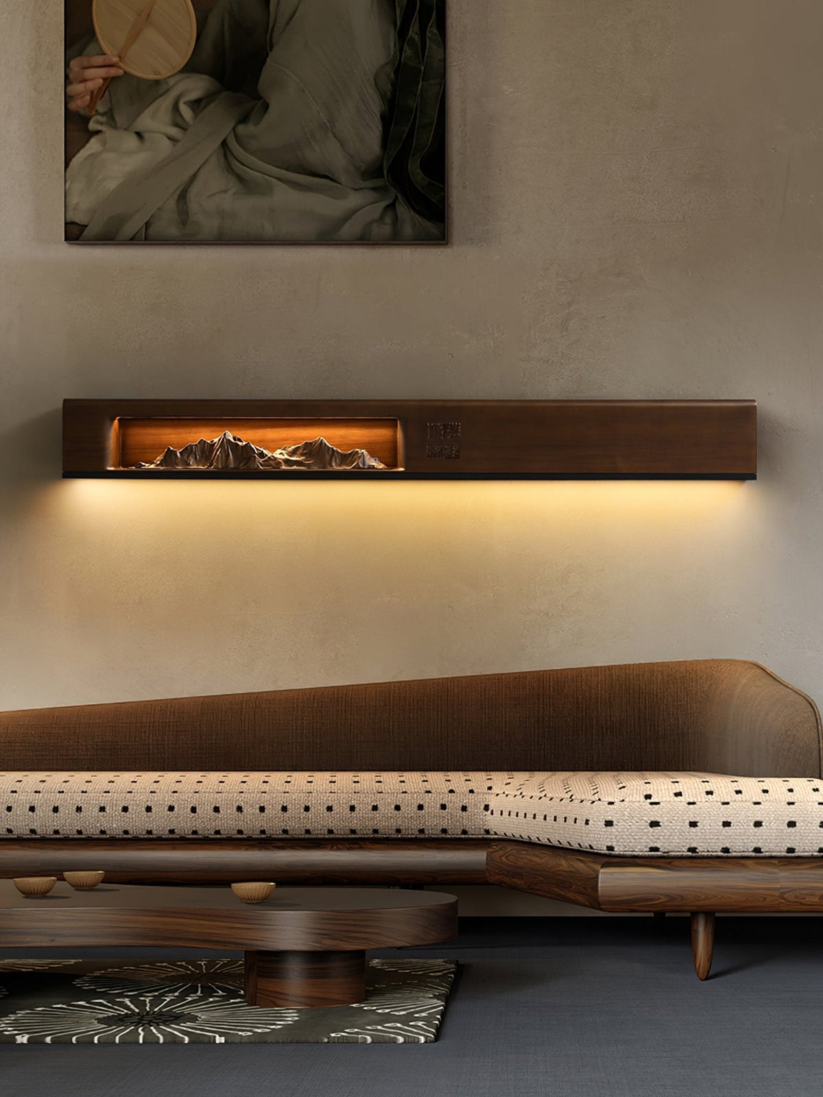 Matthew Applique Murale en Bois Moderne - Neutralighting