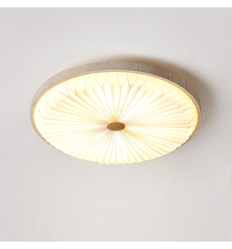 Ciloraris Lumière de Plafond Texturée en Travertin - Neutralighting