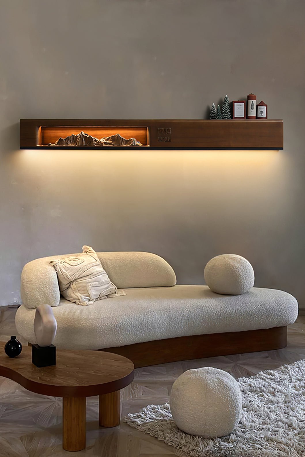Matthew Applique Murale en Bois Moderne - Neutralighting