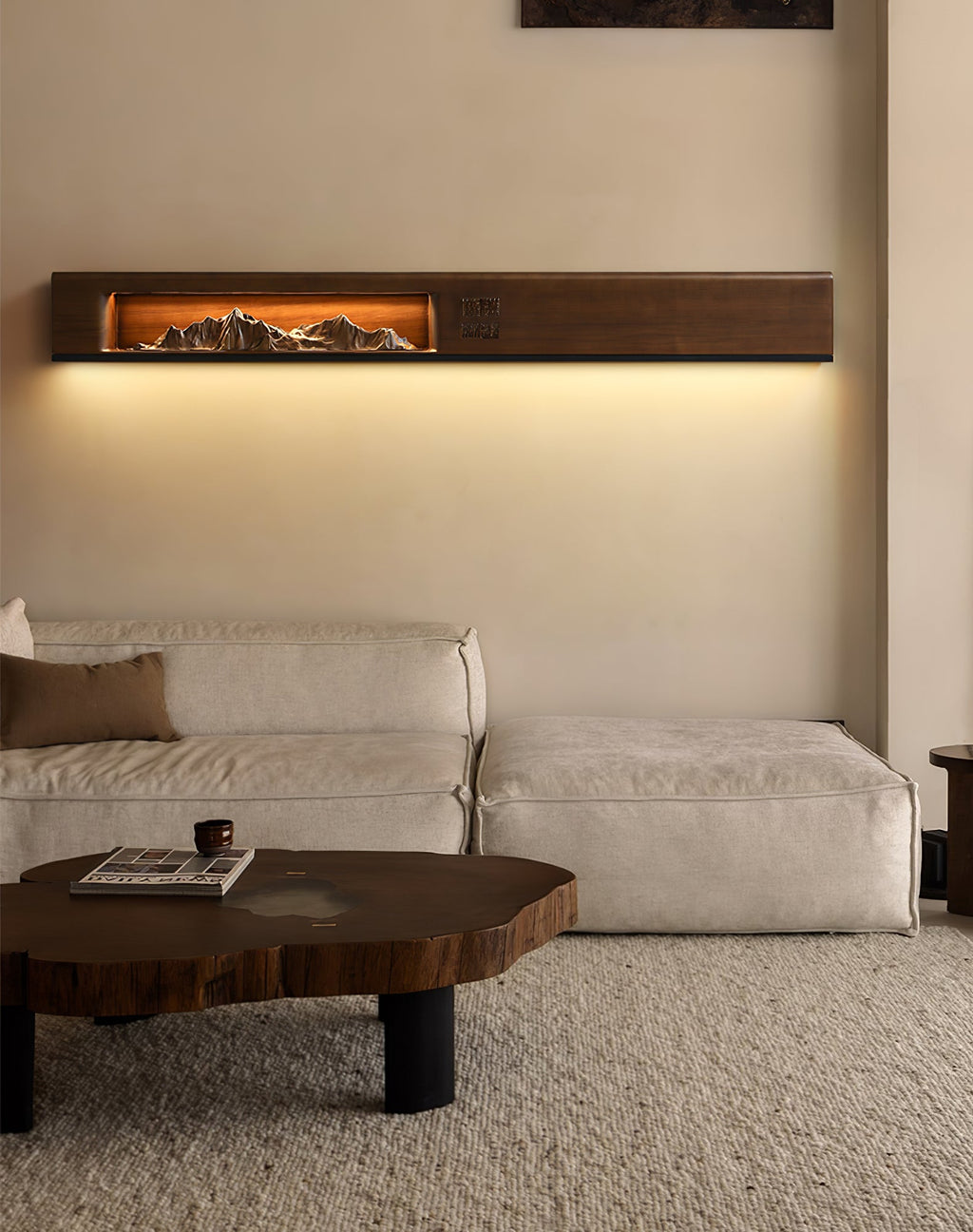 Matthew Applique Murale en Bois Moderne - Neutralighting