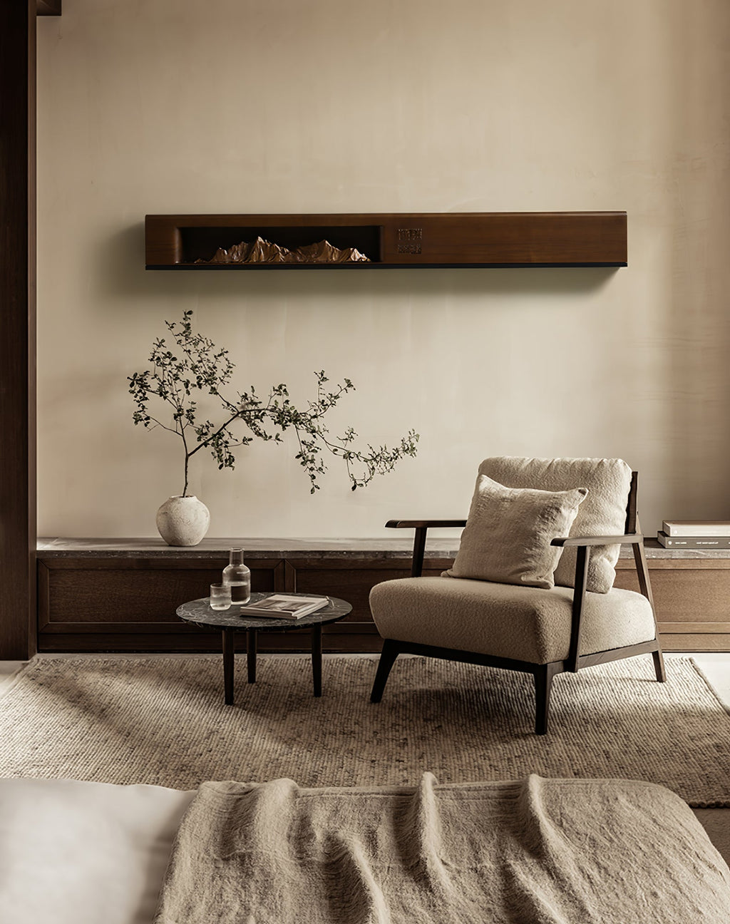 Matthew Applique Murale en Bois Moderne - Neutralighting