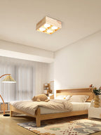 Eliza Minimaliste Bois Plafonnier Lumière - Neutralighting