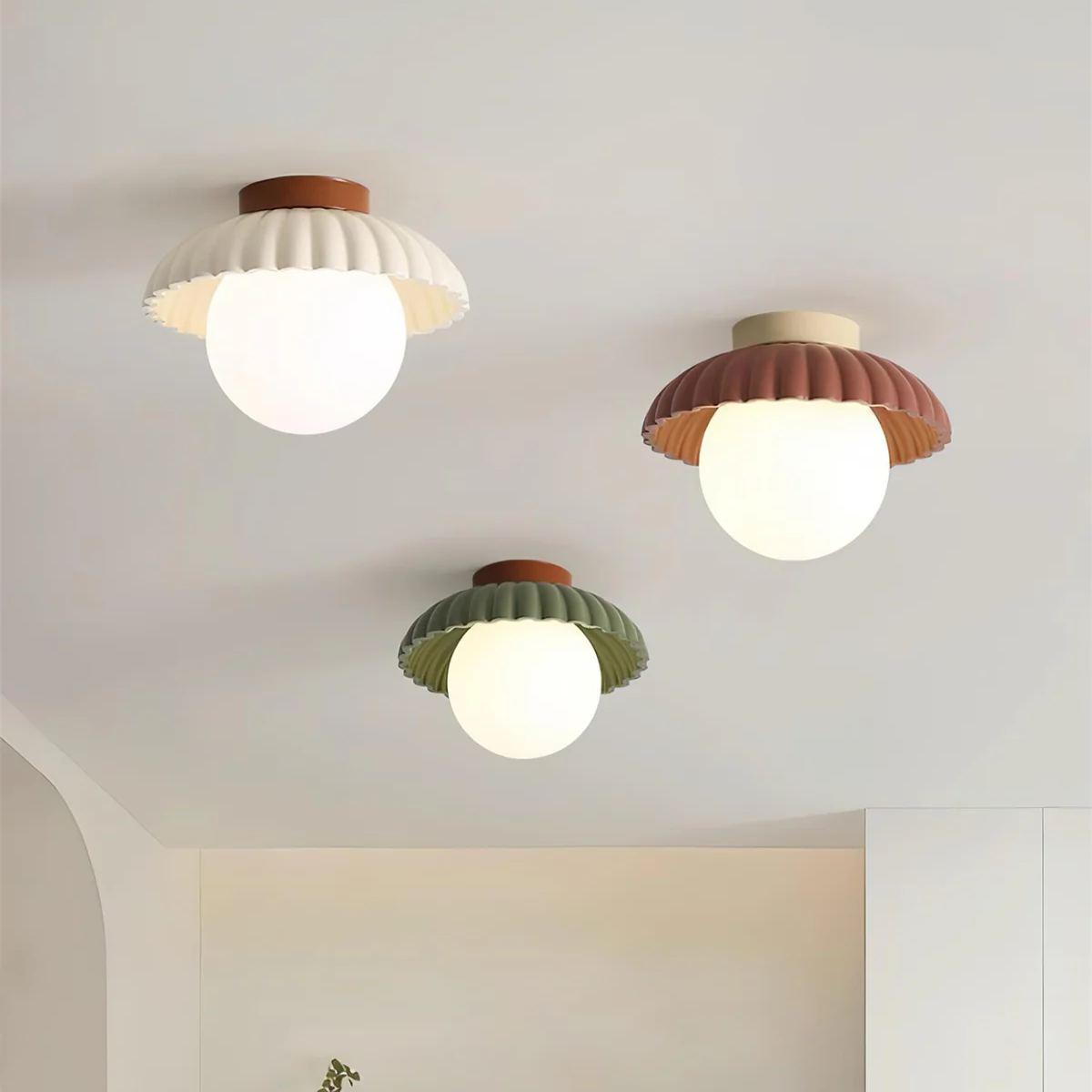Scallop Plafonnier encastré Glow - Neutralighting