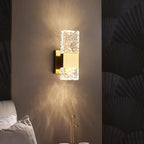 Arisha Modern Rectangular Metal Wall Lamp, Gold - Neutralighting