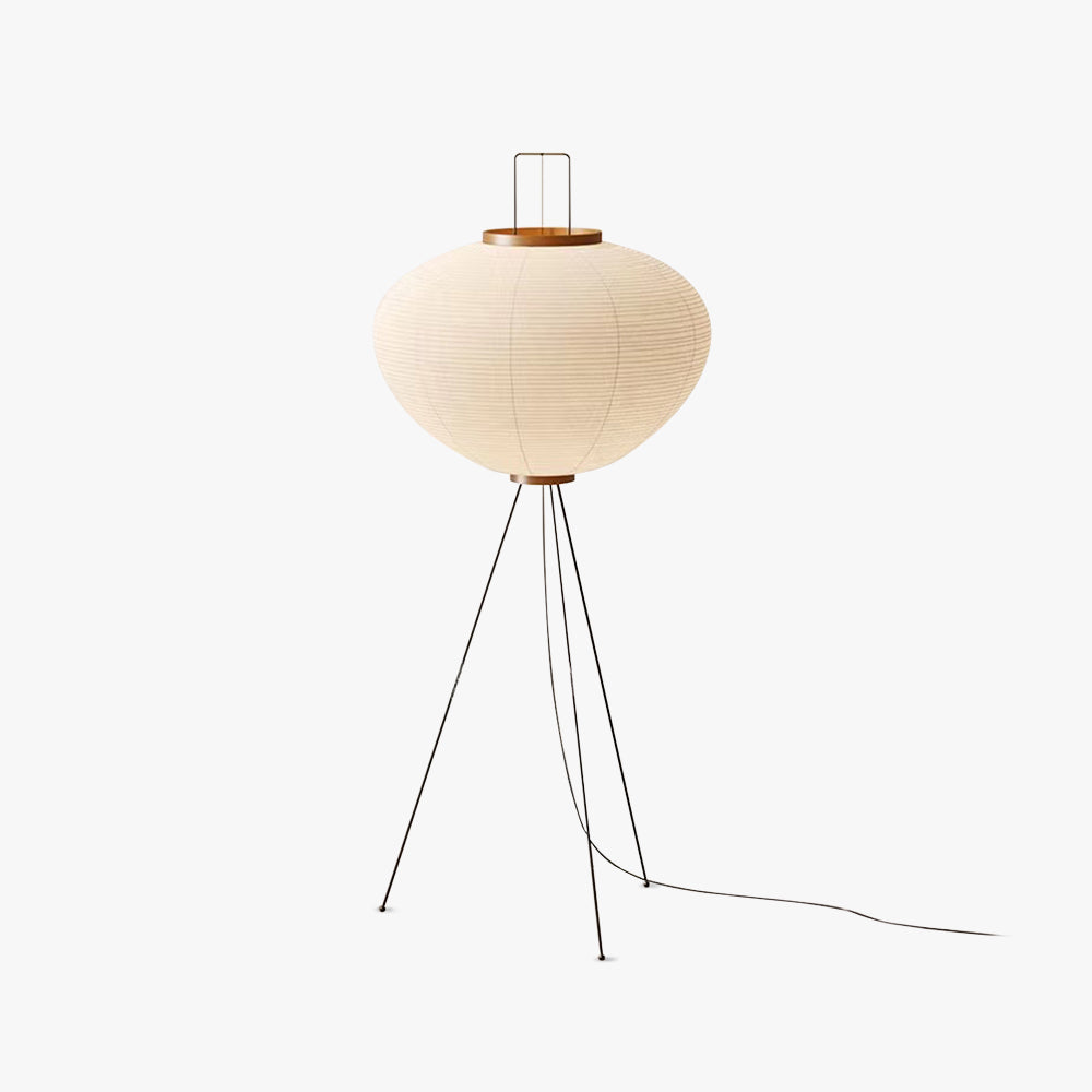 Ritta Design Lampadaire Simple Métal/Papier Blanc Bureau/Salon - Neutralighting