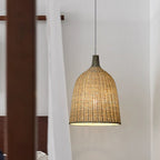 Ritta Suspension Bois Rotin Moderne Salle à Manger/Chambre - Neutralighting