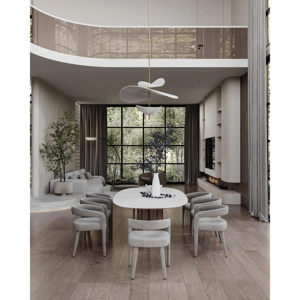 Unorara Lampe Suspendue en Métal Flottante Nordic Premium