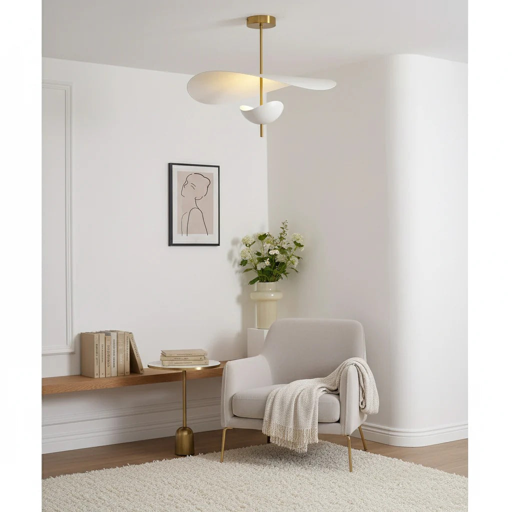 Unorara Lampe Suspendue en Métal Flottante Nordic Premium