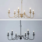Orix Lustre Métallique Rétro Vintage à Bougies - Neutralighting