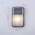 Wyre Applique Murale Géométrique Moderne en Métal et Verre - Neutralighting