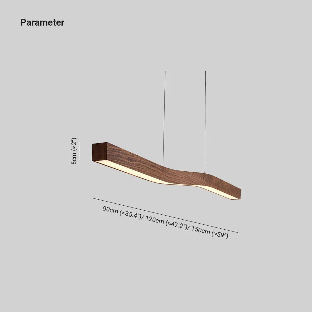 Ylen Suspension Nordique en Bois pour Salon - Neutralighting