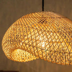 Juno Suspension style rustique en rotin - Neutralighting