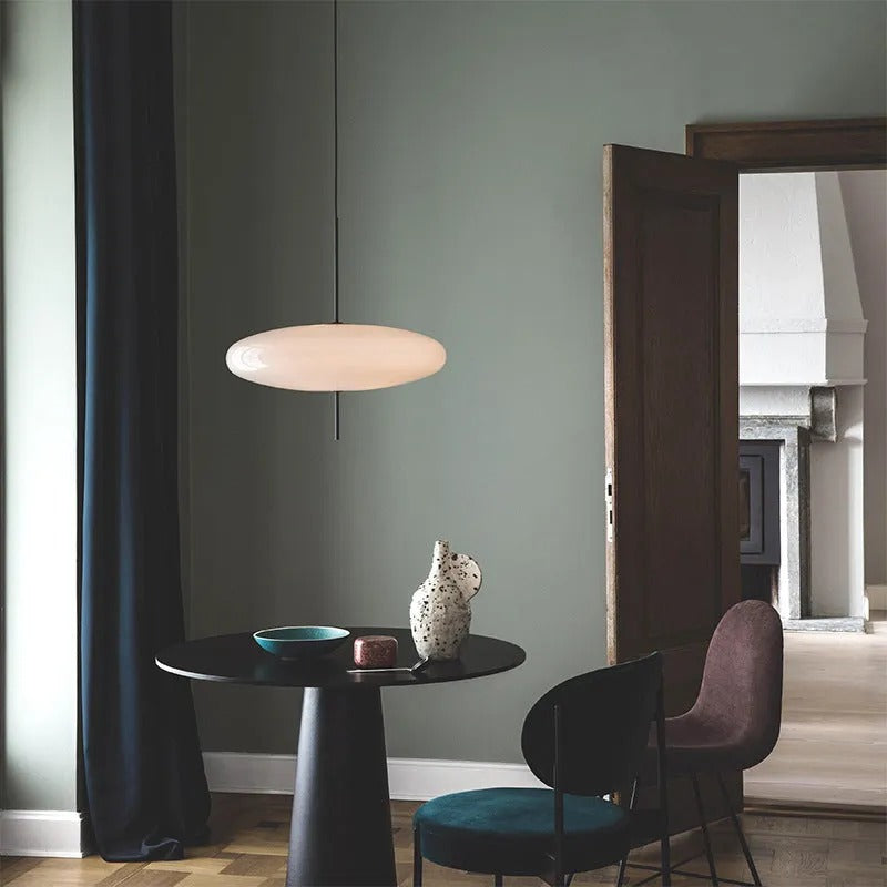 Quor Suspension Ovale Nordique Moderne - Neutralighting