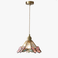 iwhd lampe à main led moderne en verre cuivre papillon