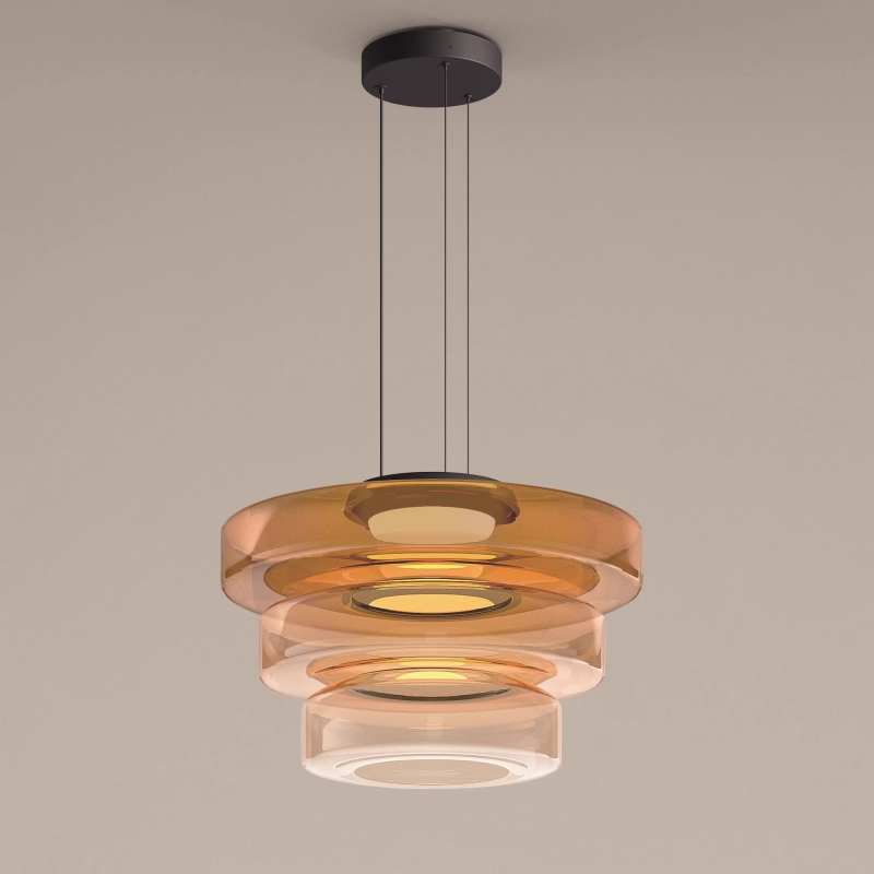 Jojo Suspension Verre Structure à Plusieurs Niveaux - 12