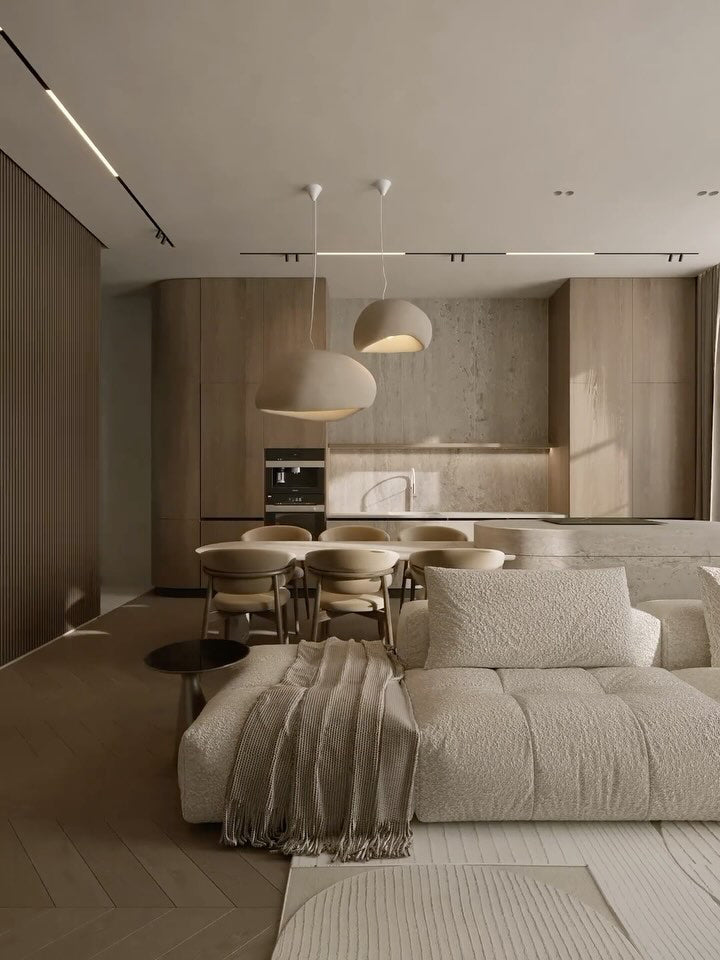 Lustra Chandelier Combinaison Rugueuse Wabi-Sabi - Neutralighting