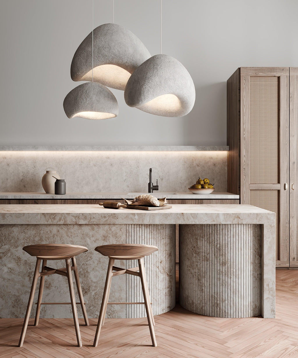 Lustra Chandelier Combinaison Rugueuse Wabi-Sabi - Neutralighting