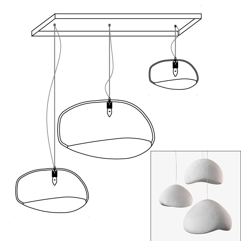 Lustra Chandelier Combinaison Rugueuse Wabi-Sabi - Neutralighting