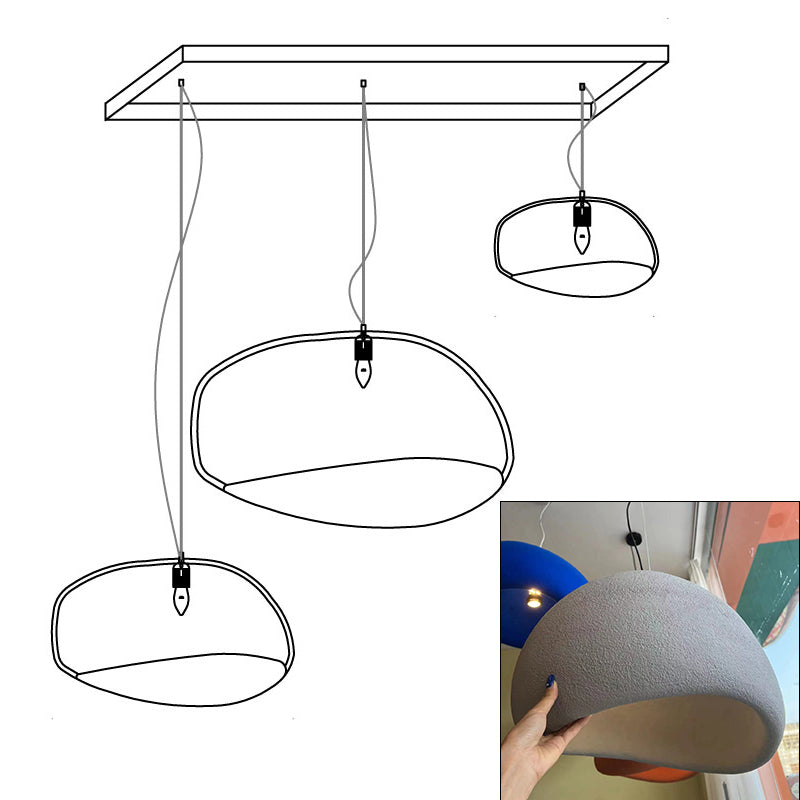 Lustra Chandelier Combinaison Rugueuse Wabi-Sabi - Neutralighting