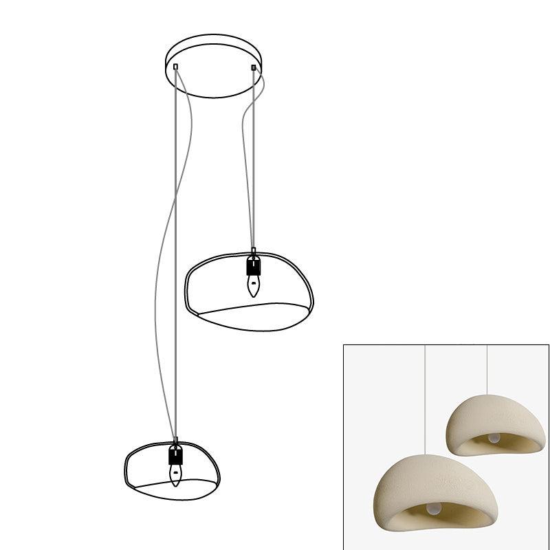 Lustra Chandelier Combinaison Rugueuse Wabi-Sabi - Neutralighting