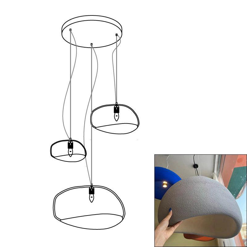 Lustra Chandelier Combinaison Rugueuse Wabi-Sabi - Neutralighting