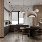 Lustra Chandelier Combinaison Rugueuse Wabi-Sabi - Neutralighting