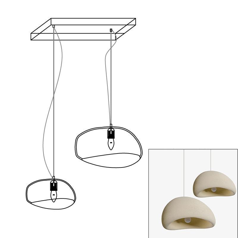 Lustra Chandelier Combinaison Rugueuse Wabi-Sabi - Neutralighting
