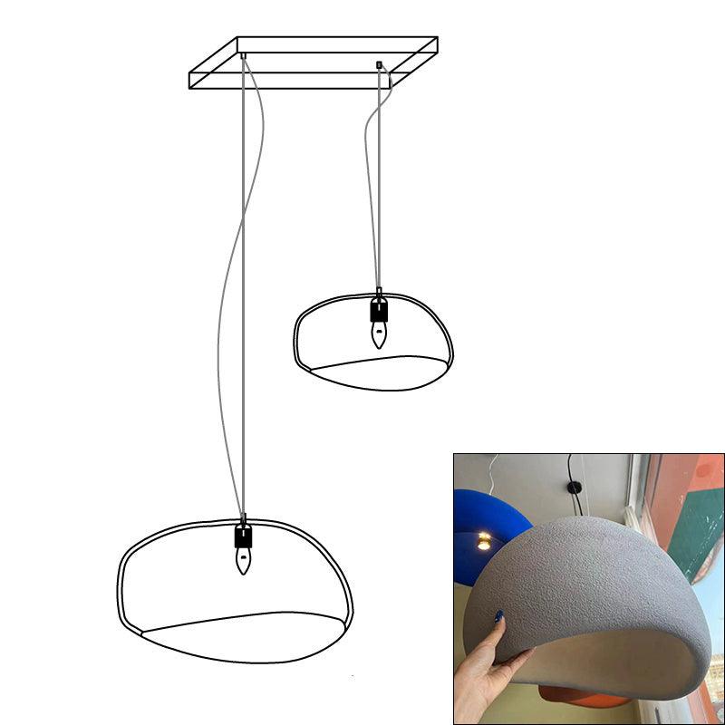 Lustra Chandelier Combinaison Rugueuse Wabi-Sabi - Neutralighting
