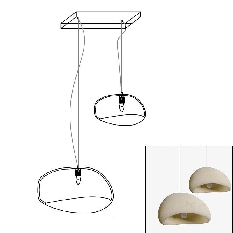 Lustra Chandelier Combinaison Rugueuse Wabi-Sabi - Neutralighting