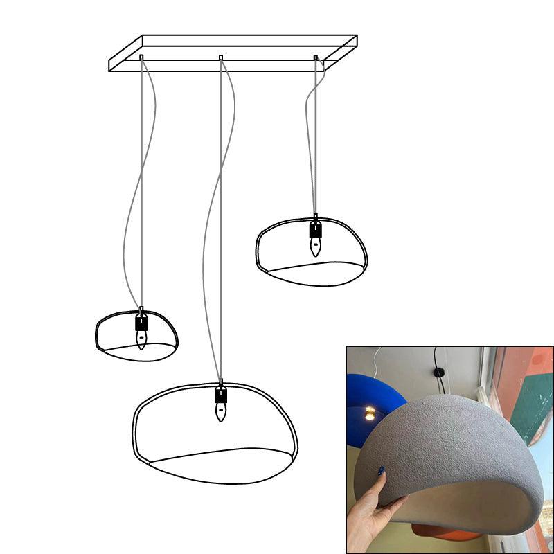 Lustra Chandelier Combinaison Rugueuse Wabi-Sabi - Neutralighting