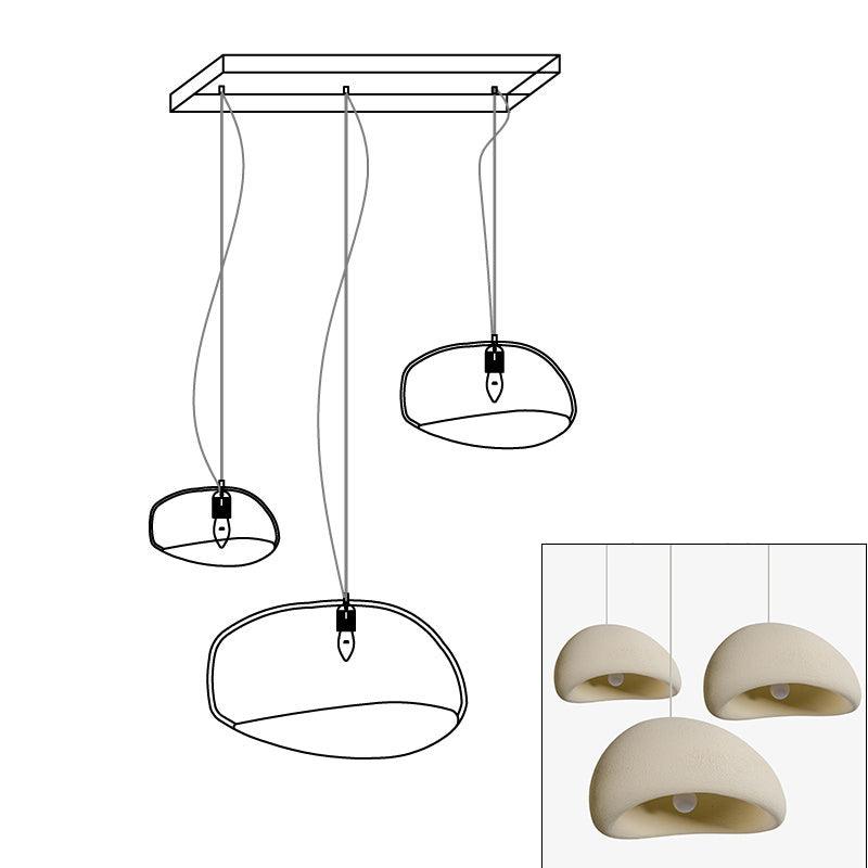 Lustra Chandelier Combinaison Rugueuse Wabi-Sabi - Neutralighting